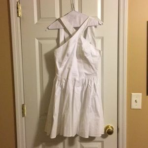 White A-Line Victoria Secret Dress
